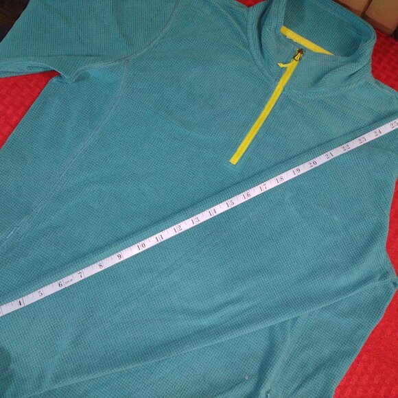 Women’s Turquoise Orvis ¼ Zip Pullover – Style #2H84– Size Large - Picture 15 of 15